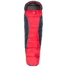 ASSORTED CAMPING GEAR TO INCLUDE TRESPASS UNISEX-YOUTH BUNKA 3 SEASON SLEEPING BAG WITH HOLLOW FIBRE FILLING, 170 X 65 X 45 CM, RED, 170 CM X 65 CM X 45 CM.