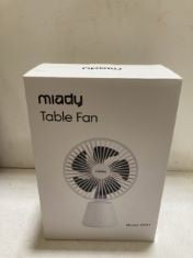 8 X MIADY TABLE FAN.