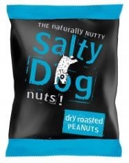 APPROX X10 ASSORTED FOOD ITEMS TO INCLUDE SALTY DOG DRY ROASTED PEANUTS 45 G (PACK OF 24).