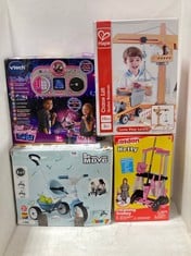 6 X TOYS TO INCLUDE VTECH KID SUPER STAR DJ SET