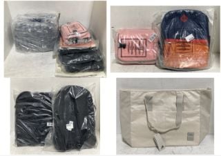 8 X BAGS TO INCLUDE KONO TRAVEL CABIN BACKPACK 40 X 20