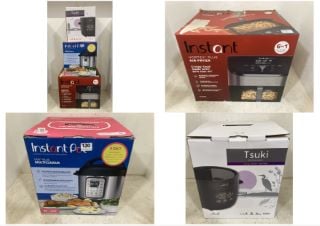 3 X KITCHEN APPLIANCES TO INCLUDE TSUKI RICE COOKER - MODEL NO. YUM-T504T (RRP-£90)