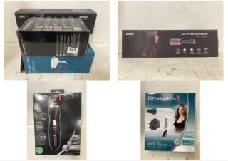 3 X ASSORTED BEAUTY APPLIANCES TO INCLUDE REMINGTON ALL IN ONE GROOMING KIT