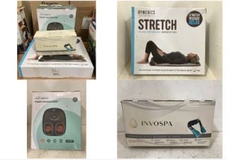 3 X ASSORTED SELF CARE PRODUCTS TO INCLUDE SNAILAX FOOT MASSAGER