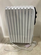 DELONGHI DRAGON4 ELECTRIC OIL-FILLED RADIATOR - RRP £139