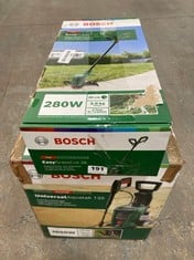 BOSCH EASYGRASS CUT 26 TRIMMER 280W AND BOSCH UNIVERSAL AQUATAK 135 HIGH-PRESSURE WASHER 1900W