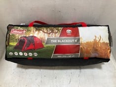 COLEMAN THE BLACKOUT 4 TENT - RRP £248