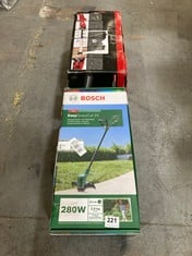 BOSCH EASY GRASSCUT 23 280W AND EINHELL CLASSIC GH-EH 4245 ELECTRIC HEDGE TRIMMER