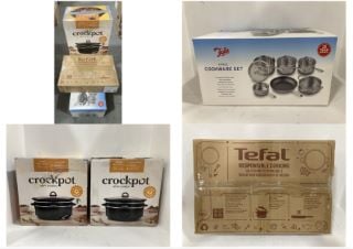 TALA 6 PIECE COOKWARE SET STAINLESS STEEL - RRP £138