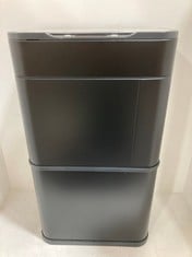 TOWER OZONE BLACK 50L RECYCLING SENSOR BIN - RRP £160