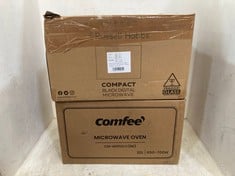 COMFEE MICROWAVE OVEN MODEL NO- CM-M202CC(BK) AND RUSSELL HOBBS COMPACT BLACK DIGITAL MICROWAVE MODEL NO - RHM2076B-AZ