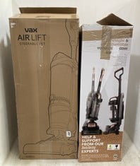 VAX AIRLIFT STEERABLE PET VACUUM CLEANER AND BELDRAY TURBO SWIVEL ROSE GOLD EDITION VACUUM CLEANER