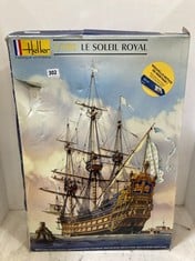 HELLER 1/1000 LE SOLEIL ROYAL MODEL KIT RRP- £175