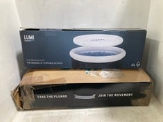 LUMI RECOVERY POD PORTABLE ICE BATH AND CHILLZ PLUNGE POD