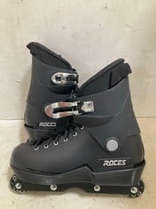 ROCES M12 UFS IN BLACK MENS AGGRESSIVE INLINE SKATES SIZE 11 - RRP £159