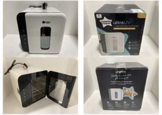 TOMMEE TIPPEE ULTRA UV STERILISER, DRYER AND STORAGE IN WHITE - RRP £149