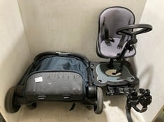 MAXI-COSI LARA 2 - COMPACT BABY STROLLER AND ROMA 4 RIDER TODDLER SEAT AND RIDE ON BOARD