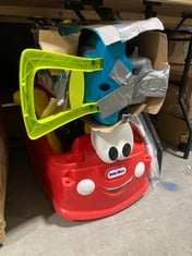 LITTLE TIKES COZY COUPE RIDE ON CAR AND SMOBY 2IN1 RIDE ON AUTO CAR