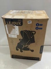 GO LEJOUX TR18 BABY STROLLER IN GREY - RRP £139