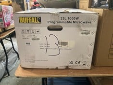 BUFFALO 25L PROGRAMMABLE MICROWAVE 1000W - RRP £199