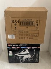 MORPHY RICHARDS POWER STEAM ELITE PLUS 2400W AND RUSSELL HOBBS STEAM POWER STEAM GENERATOR