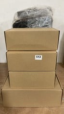 9 X MIXED SHOES TO INCLUDE WOMENS BLACK TWO STRAP HEELED SANDAL UK 4.5