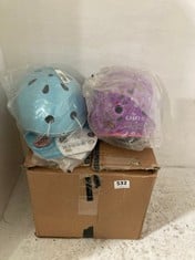 3 X HELMETS TO INCLUDE KIDS GRUFFALO HELMET