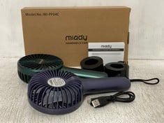 APPROX 16 X MIADY HANDHELD FAN - MODEL NO. MI-PF04C TO INCLUDE 2 X MIADY HANDHELD FAN - MODEL NO. MI-PF04