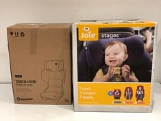 JOIE STAGES GROUP 0+/1/2 1 SEAT 3 STAGES 7 YEARS CAR SEAT TO INCLUDE MAXI-COSI TANZA I-SIZE CHILD CAR SEAT