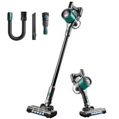 EUREKA AK9 CORDLESS HOOVER,HANDHELD HOOVER WITH 350W MOTOR AND LED DISPLAY,2 IN 1 CREVICE TOOL,UP TO 50 MINUTES RUN TIME,LIGHTWEIGHT FOR CLEANING MULTIPLE SURFACES,RRP: 155.14€.