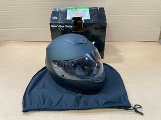 ZORAX MOTORBIKE HELMET IN BLACK MODEL: ST-22: LOCATION - H15