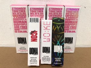 7 X HEALTH & BEAUTY ITEMS TO INCLUDE UOMA HIGH SHINE LIPSTICK IN BLACK MAGIC: LOCATION - I7