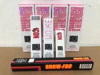 8 X HEALTH & BEAUTY ITEMS TO INCLUDE UOMA BROW-FRO BABY HAIR PRECISION BROW PENCIL: LOCATION - I7