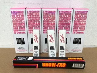 9 X HEALTH & BEAUTY ITEMS TO INCLUDE UOMA BROW-FRO BABY HAIR PRECISION BROW PENCIL: LOCATION - I7