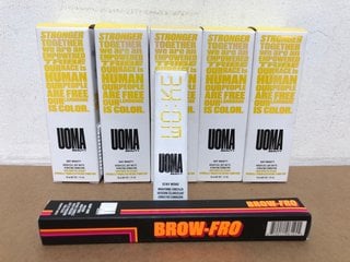 7 X HEALTH & BEAUTY ITEMS TO INCLUDE UOMA BROW-FRO BABY HAIR PRECISION BROW PENCIL: LOCATION - I7