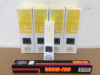 6 X HEALTH & BEAUTY ITEMS TO INCLUDE UOMA BROW-FRO BABY HAIR PRECISION BROW PENCIL: LOCATION - I7