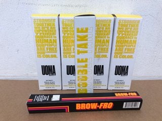 6 X HEALTH & BEAUTY ITEMS TO INCLUDE UOMA BROW-FRO BABY HAIR PRECISION BROW PENCIL: LOCATION - I7