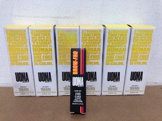 7 X HEALTH & BEAUTY ITEMS TO INCLUDE UOMA BLOWOUT VOLUMIZING GEL POMADE: LOCATION - I7