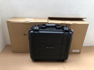 2 X LEKUFEE LK800-7 DRONE CASE IN BLACK: LOCATION - I2