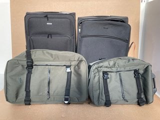 4 X JOHN LEWIS & PARTNERS LARGE TRAVEL SUITCASES: LOCATION - J5