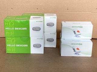 8 X DEXCOM G6 SENSORS: LOCATION - J5