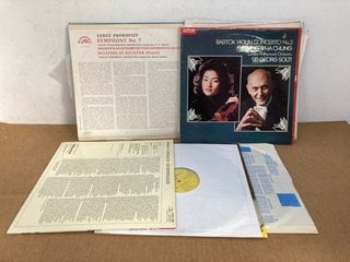 QTY OF ASSORTED VINYLS TO INCLUDE SERGE PROKOFIEV SYMPHONY NO.7 VINYL: LOCATION - E6