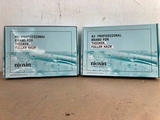 2 X NIOXIN PRO CLINICAL HAIR TREATMENT KIT: LOCATION - E8