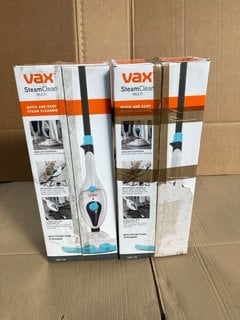 2 X VAX STEAM CLEAN MULTI CLEANER: LOCATION - E13