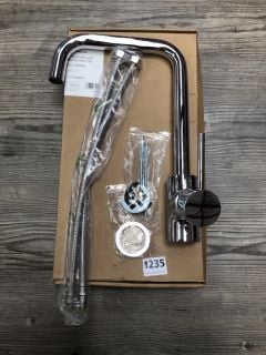 MONO KITCHEN SINK MIXER TAP IN CHROME WITH SWIVEL SPOUT - RRP £205: LOCATION - RACKING 3