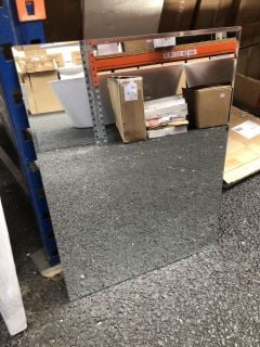 (COLLECTION ONLY) 600 X 450MM BEVELLED EDGE MIRROR - RRP £70: LOCATION - RACKING 3