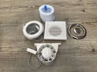 XPELAIR 100T INLINE SHOWER FAN: LOCATION - RACKING 4