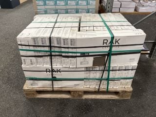 (COLLECTION ONLY) PALLET OF RAK EXTERNAL/INTERNAL WALL/FLOOR TILES IN GEMS LOUNGE MOCCA 600 X 300MM APPROX 43M SQ IN TOTAL HEAVY ITEM SUITABLE MANPOWER AND VEHICLE FOR COLLECTION RRP £3542: LOCATION