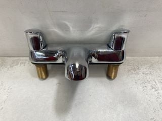 DECK MOUNTED BATH FILLER IN CHROME - RRP £275: LOCATION - R1