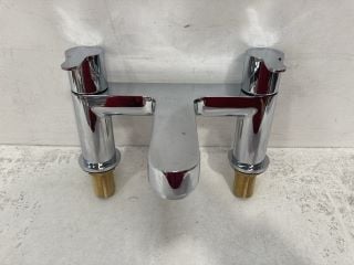 DECK MOUNTED BATH FILLER IN CHROME - RRP £295: LOCATION - R1